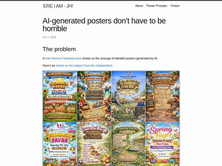 AI-generated posters don’t have to be horrible