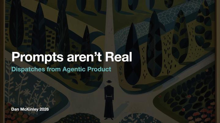 Prompts aren’t Real