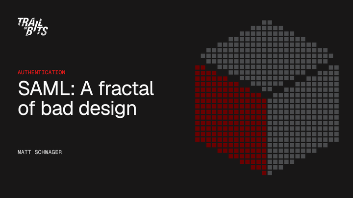 SAML: A fractal of bad design